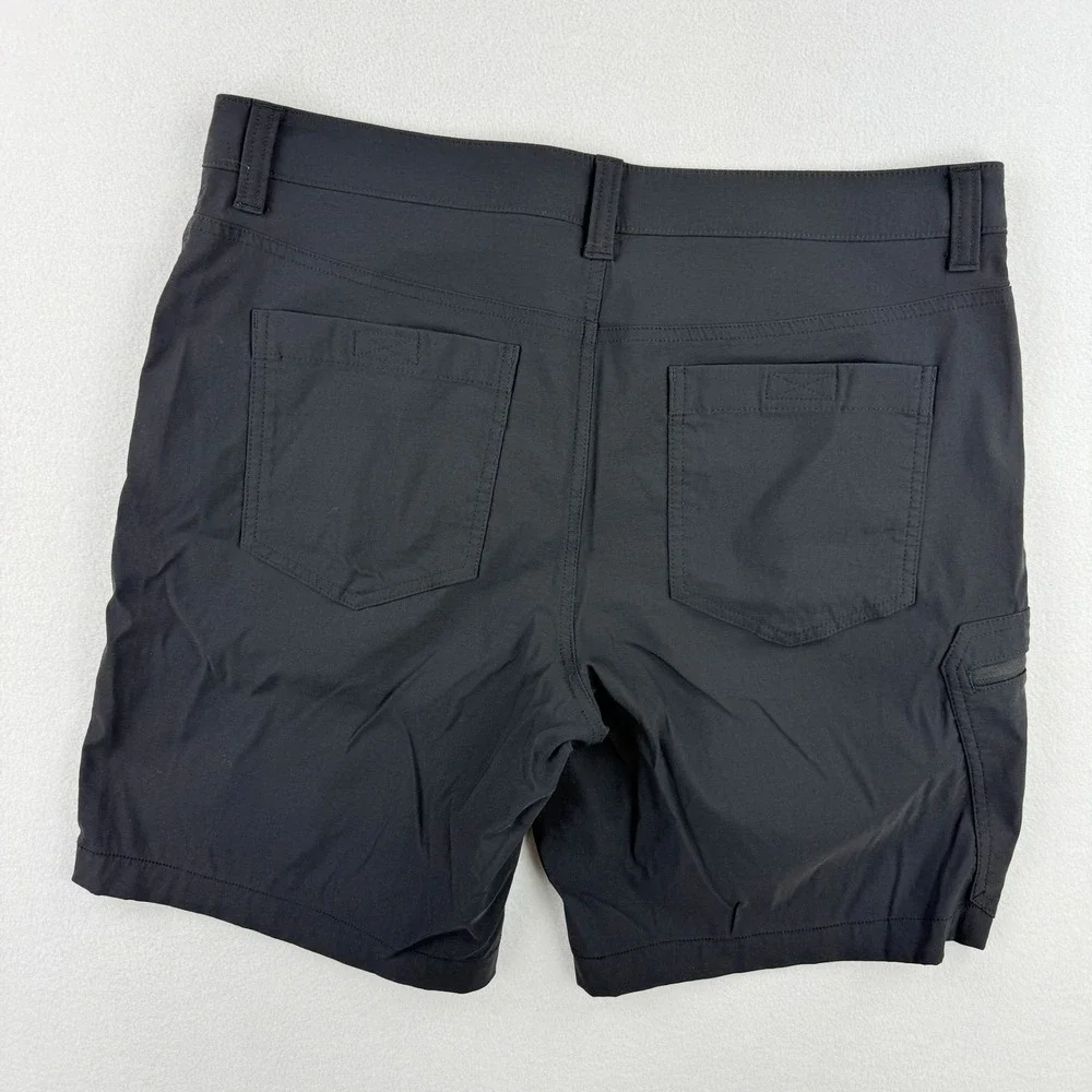 Eddie‎ Bauer Takeoff Cargo Short 34 Black Mens